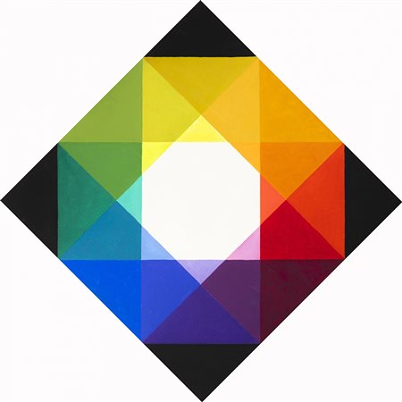 Jorrit Tornquist 1938 Diagonale 133 zen - 1969 tecnica Acrilico su tela su...