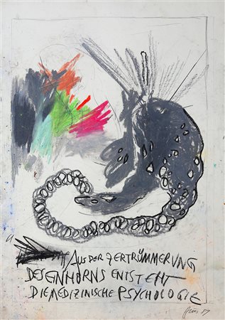 Günter Brus 1938 Aus der Zertrümmerung des Einhorns entsteht die medizinische...