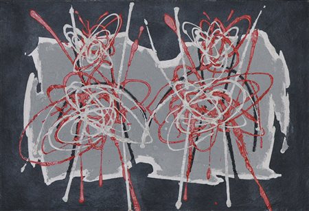 ROBERTO CRIPPA Senza titolo Olio su tela Anno 1954 Dim. 40x60 Opera...