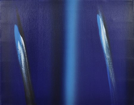 ENNIO FINZI Il verso del colore Acrilico su tela Anno 2009 Dim. 40x50...