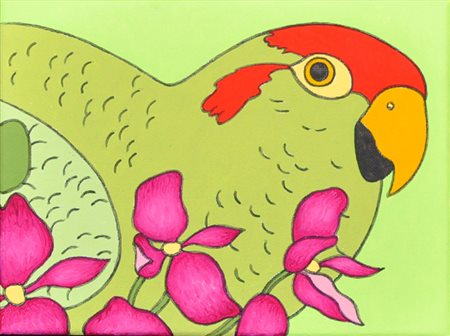 LUIGI MASTRANGELO Senza titolo Acrilico su tela Anno 2016 Dim. 18x24...