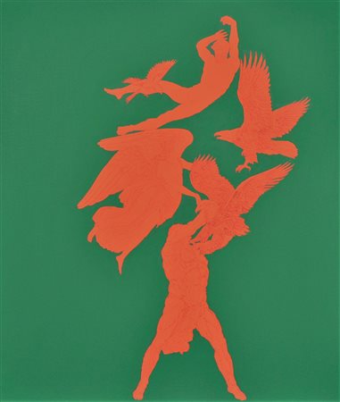 FERNANDO DE FILIPPI Della sua ferita Acrilici su tela Anno 2001 Dim. 60x50...