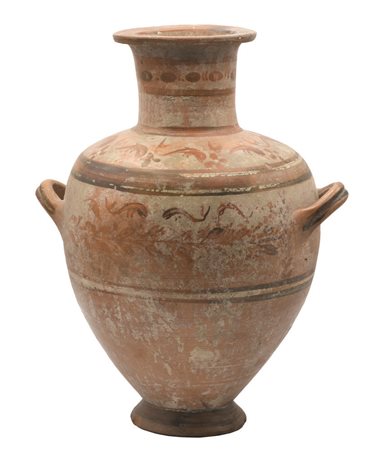 RARA HYDRIA ALESSANDRINA DATAZIONE: III-II sec. a. C. MATERIA E TECNICA:...