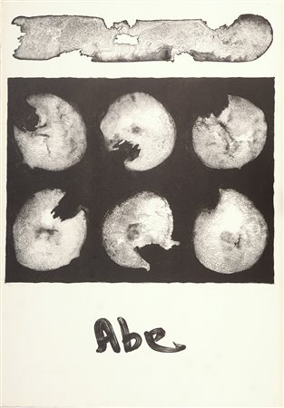 Nobuya Abe Nijigata 1913 – Roma 1971 “Senza titolo” Litografia su carta...