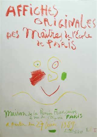 Pablo Picasso Malaga 1881 Mougins 1973 “Affiches originales des Maitres de...
