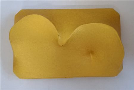 Giuseppe Amadio Todi 1944 “Gliso” Acrilico/tela (à reliefs dans boìte en...