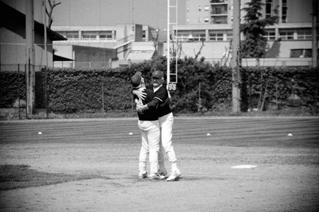 Luca Nizzoli Toetti Baseball per non vedenti 2, 2010 Fotografia B/N su carta...