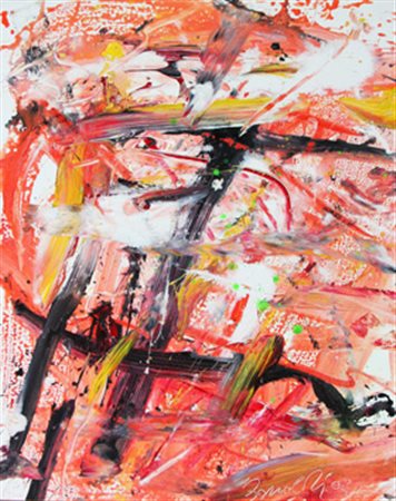 Rino Valido Senza titolo Tecnica mista su cartoncino Autentica dell’artista...