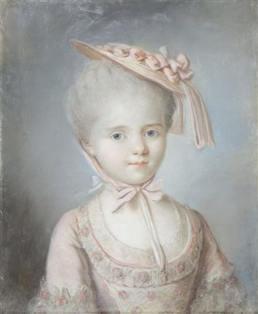 Ambito di Jean-Eetienne Liotard Ginevra 1702-1789 "Ritratto di giovane con...