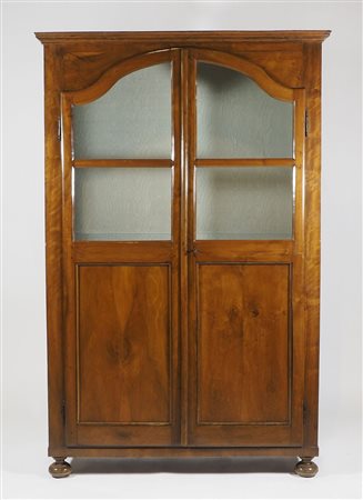 Armadio-lìibreria a 2 ante a giorno. cm. 182x118x42.