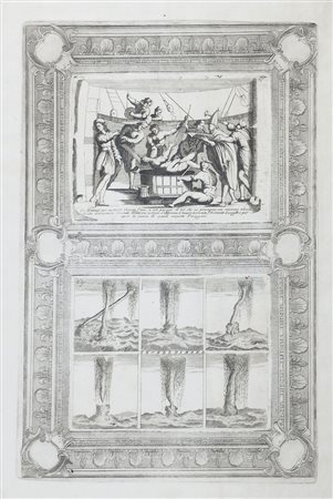 Lotto di 3 stampe incorniciate raffiguranti barche.