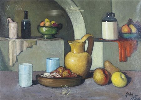 Gianfranco Antoni 1925-1992 "Natura morta" cm. 50x70 - olio su tela Firmato...