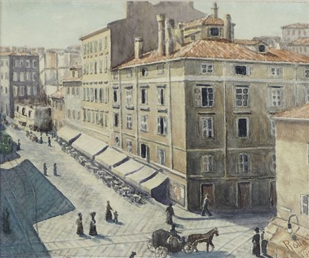 Lotto di 3 opere incorniciate.