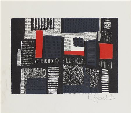 Luigi Spacal Trieste 1908-2000 Lotto di 3 piccole incisioni incorniciate,...