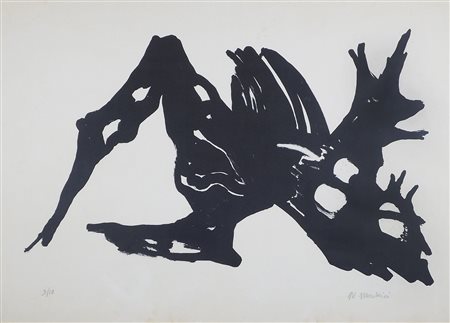 Marcello Mascherini Udine 1906-Trieste 1983 "Guerriero" cm. 70x98 -...