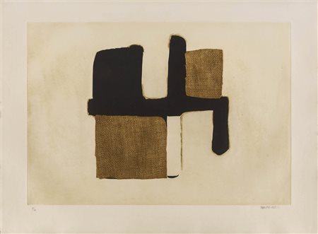 CONRAD MARCA-RELLI (1913 - 2000) Senza titolo Acquaforte e acquatinta su...