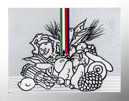 CONCETTO POZZATI (1935 - 2017) Natura morta in posa all'italiana 1968...