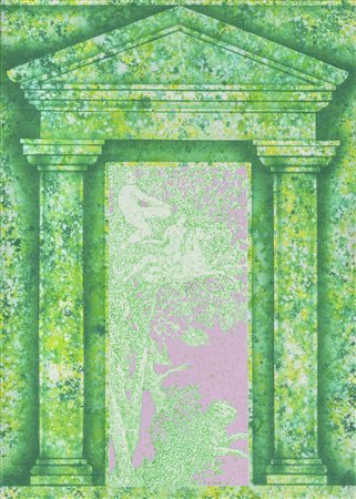 FERNANDO DE FILIPPI (1940) Le stelle si allontanano 1989 Tecnica mista su...