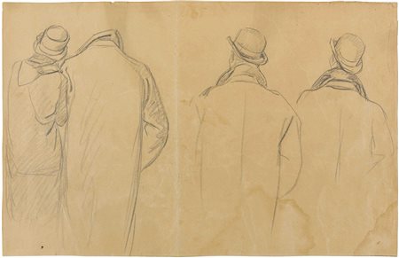 MARCELLO DUDOVICH (1892 - 1962) Studio per manifesto della Rinascente per...