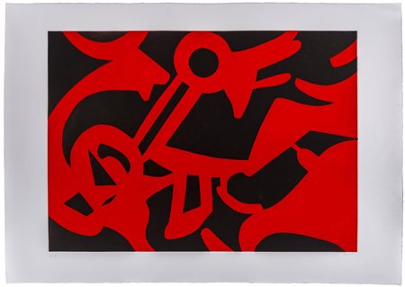 CARLA ACCARDI (1924 - 2014) Senza titolo Acquaforte e acquatinta, es. p.a,...