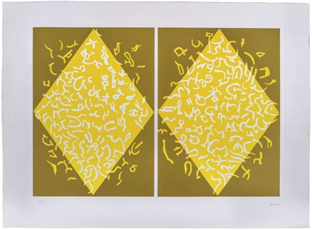 CARLA ACCARDI (1924 - 2014) Senza titolo Acquaforte e acquatinta, es. 13/80,...