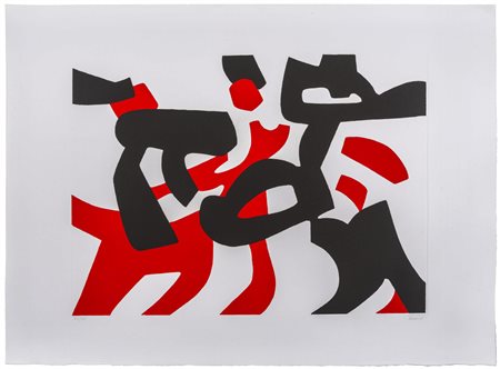 CARLA ACCARDI (1924 - 2014) Senza titolo Acquaforte e acquatinta, es. 42/80,...