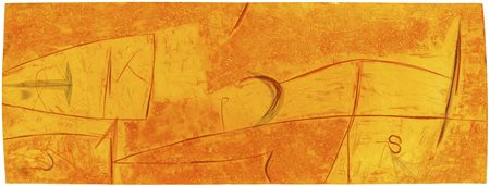 TOMMASO CASCELLA (1951) Depositare Vibrazioni Xilografia su carta, es. P.A.,...