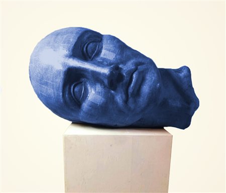 ANDREA FRONDA Imprinting 0, 2018 carta e resina cm 110x85x55