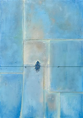 PAOLO GRAZIANI Spiragli fessure di luce, 2018 Tecnica mista materica, con...