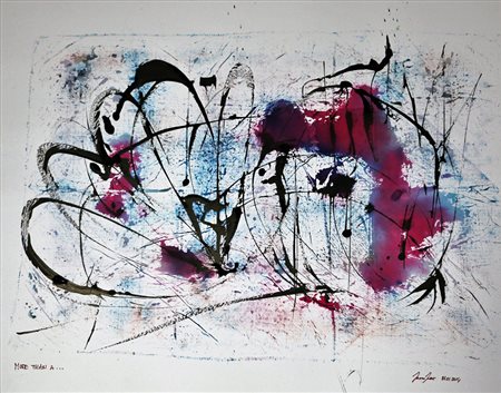 MASSIMO SOLDI More than a..., 2014 inchiostro su cartoncino cm 70x90