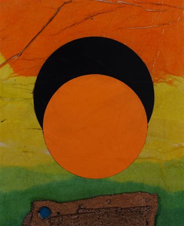 CRIPPA ROBERTO (Monza 1921 - Bresso 1972) "Senza titolo" 1970 Collage su...