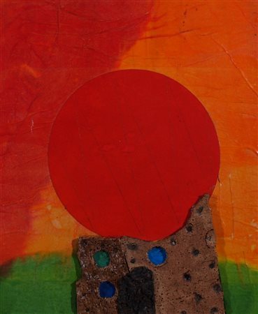 CRIPPA ROBERTO (Monza 1921 - Bresso 1972) "Senza titolo" 1970 Collage su...