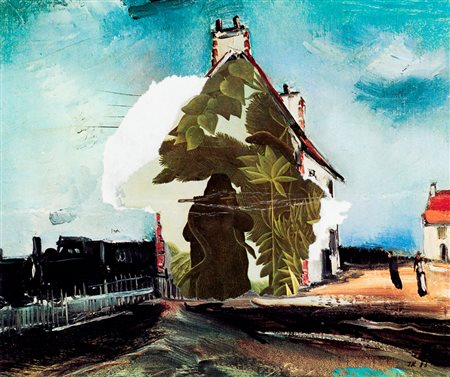 JIRI KOLAR (1914-2002)Senza Titolo, 1983Collage e strappi su cartoncino...