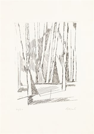 ARMANDO PIZZINATO (1910-2004)Senza TitoloIncisioneLastra cm 31x24Foglio cm...