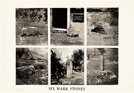 JOE TILSON (1928)Six mak stones, 1976AcquaforteLastra cm 28x37Foglio cm...