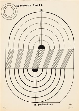 NOBUYA ABE (1913-1971)Senza TitoloLitografiacm 35x24,5firma e numerazione...