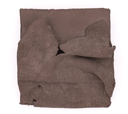 CARLOS CARLÉ (1928-2015)Senza TitoloScultura in terracotta e ferrocm...