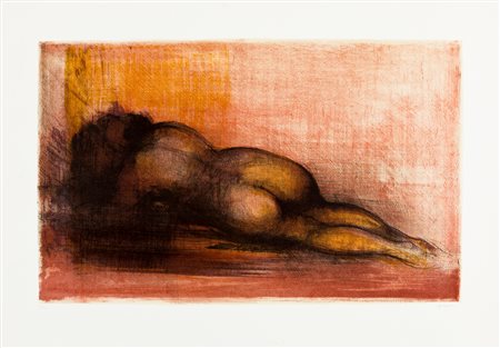 GIUSEPPE AJMONE (1923-2005)Senza TitoloLitografiacm 70x100Firma e numerazione...