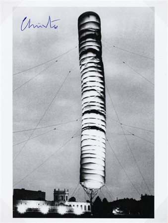 CHRISTO (1935)Senza TitoloCartolina cm 17x13Firma al fronte