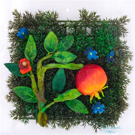 PIERO GILARDI (1942)MelogranoMultiplo in poliuretano espanso, plastica e...