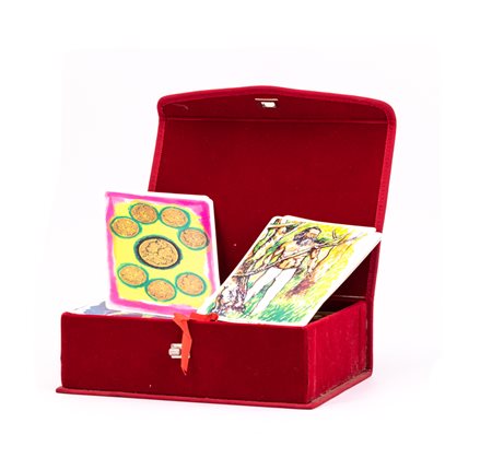 RENATO GUTTUSO (1911-1987)I TarocchiCofanetto contenente 78 carte...