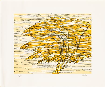 MARIO ROSSELLO (1927-2000)Senza TitoloSerigrafiacm 50x60Firma e numerazione...