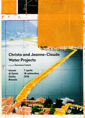CHRISTO (1935)The floating piers, 2016Campione del tessuto originale...