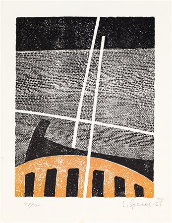 AUTORI VARILotto unico composto da:LUIGI SPACAL (1907-2000)Senza Titolo,...