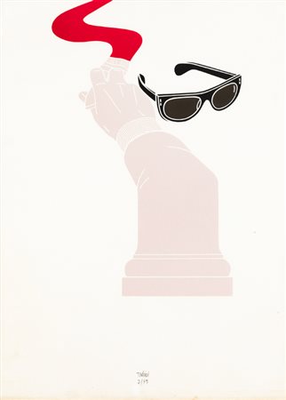 EMILIO TADINI (1927-2002)Senza TitoloLitografiacm 70x50Firma e numerazione...