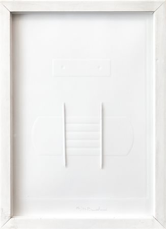 AGOSTINO BONALUMI (1935-2013)Senza TitoloEstroflessioni e applicazioni su...