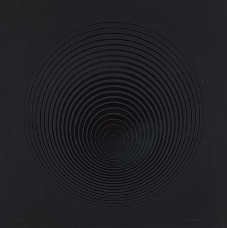 MARINA APOLLONIO (1940)Senza Titolo, 1972Litografiacm 48x48Firma, datazione e...