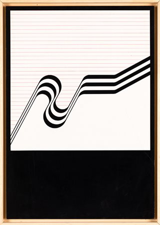 ALFREDO TROISI (1938)Senza TitoloTecnica mista su tavolacm 72x52Timbro dello...