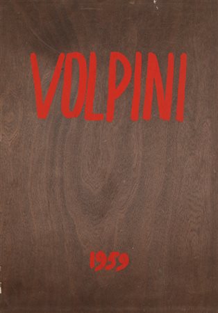 RENATO VOLPINI (1934-2017)Senza Titolo, 1959Cartella composta da 5 acqueforti...