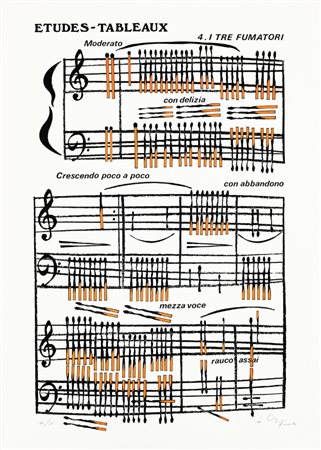 LUCIANO ORI (1928-2007)Senza Titolo, 1992Cartella composta da 5 serigrafie di...